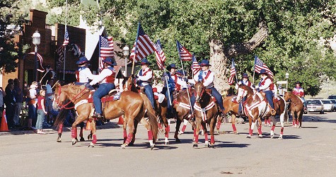 Medora Flag Day Parade