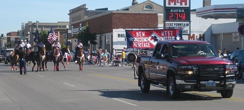 Jamestown Tatonka Parade